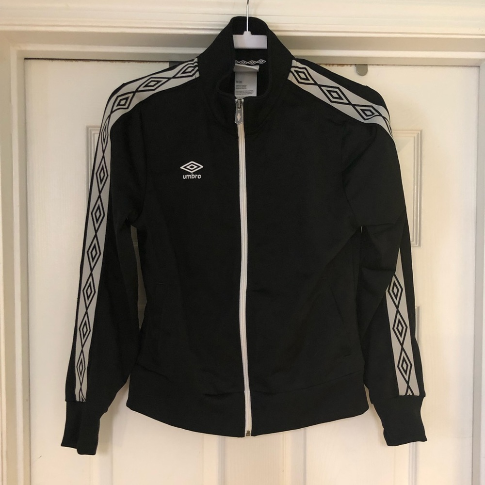 Umbro long sleeve jacket.  Kids Medium
